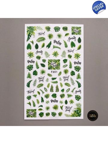 Palm Leaves Stickers Palm Leaves Stickers