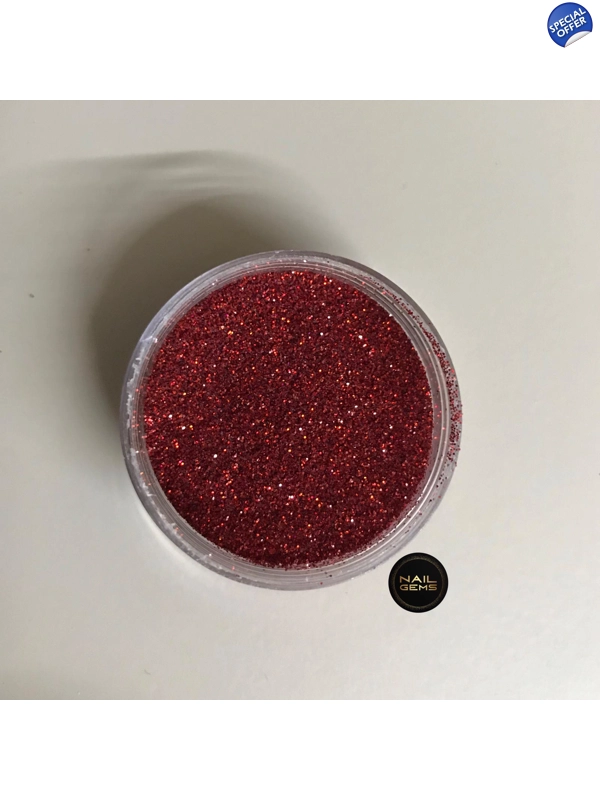 Red Holographic Glitter