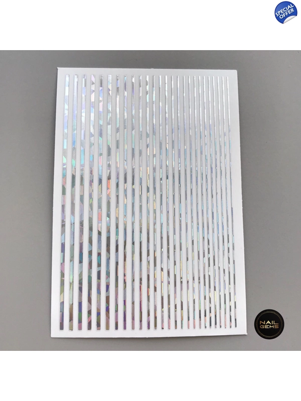 Silver Holographic Flexi Tape