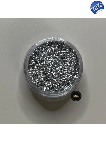 Silver Metallic Fine Fl..