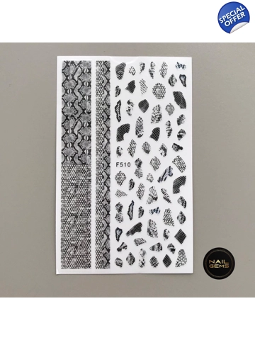 Snake Print Stickers