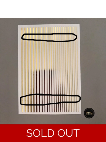 SOLD AS SEEN Gold Flexi Tape