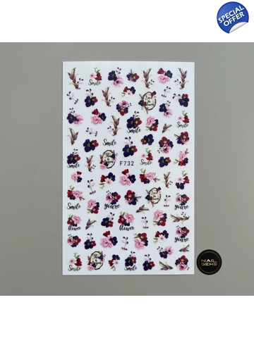 Summer Floral Stickers