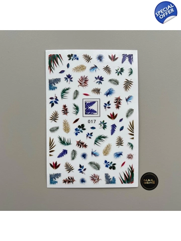 Summer Leaves Stickers