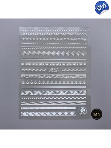 White Border Stickers