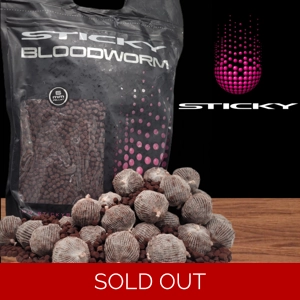 50 Sticky Baits Bloodworm Pre-tied PVA Balls