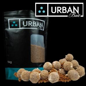 50 Urban Baits Tuna & Garlic Pre-tied PVA Balls