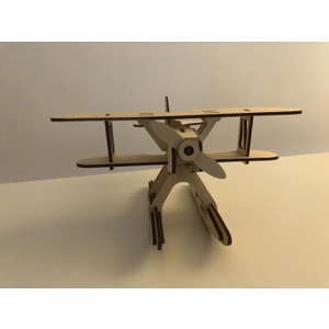 Wooden 3D model - Seaplane