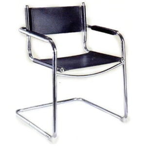 Metallic visitor seats