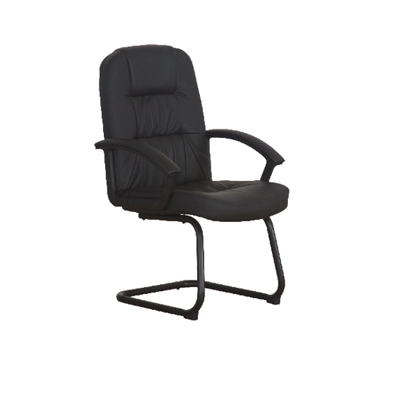 LEATHER VISITOR CHAIR 8210V