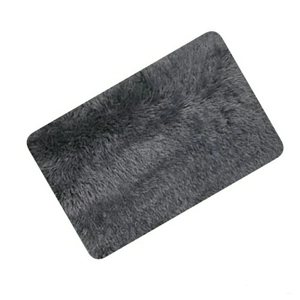 Fluffy door mats