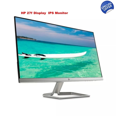 HP 27f Display Ultraslim Full-HD IPS 27 inch Monitor