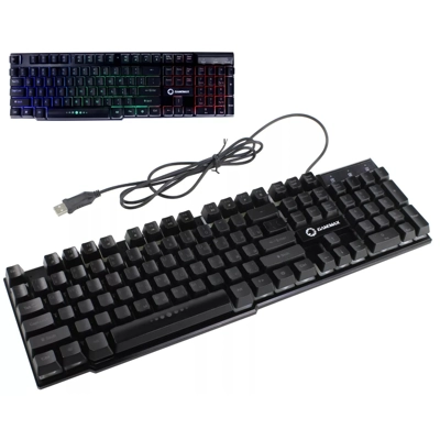 USB wired RGB breath lighting Gaming Keyboard {207}