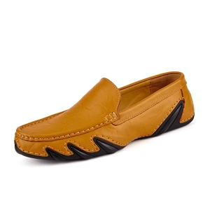 Casual leather shoes-loafers