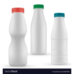 Plain Milk bottles 500ml