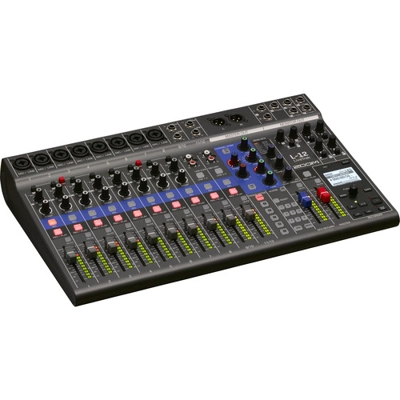 Zoom LiveTrak L-12 – 12-Channel Digital Mixer & Multitrack Recorder