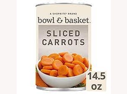 Bowl & Basket Sliced Carrots