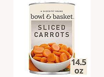 Bowl & Basket Sliced Carrots