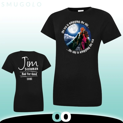 Jim Steinman | Bad For Good | Ladies Crew Neck T-shirt Jim Steinman | Bad For Good | Ladies Crew Neck T-shirt