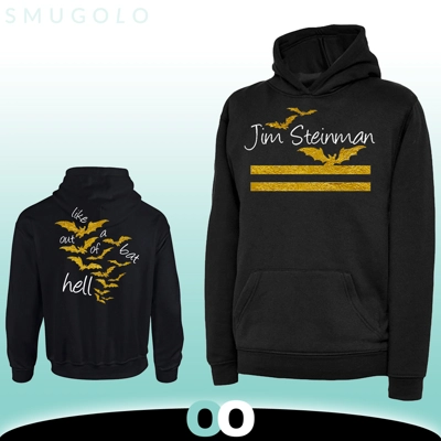 Jim Steinman | Little Bats | Gold | Unisex Hoodie