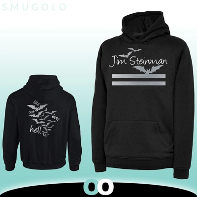 Jim Steinman | Little Bats | Silver | Unisex Hoodie