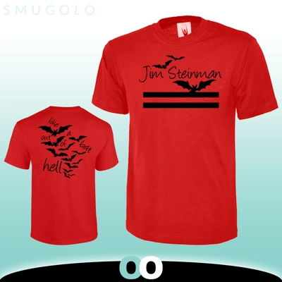 Jim Steinman | Little Bats | Red | Unisex T-shirt