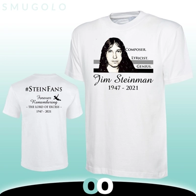 Jim Steinman | SteinFans Tribute | White | Unisex T-shirt