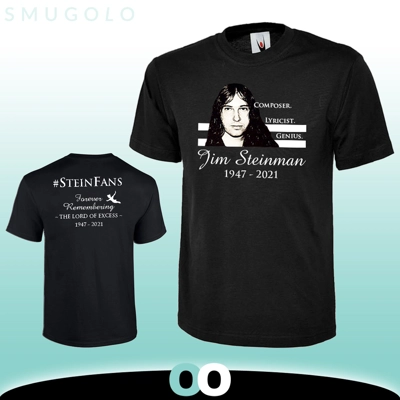 Jim Steinman | SteinFans Tribute | Black | Unisex T-shirt