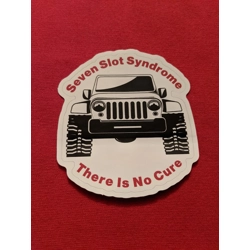 Jeep Wrangler Sticker, 4 inc..