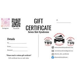 $25 Gift Certificate