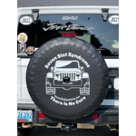 Custom Spare Tire Cover. Fits 28 inch to 35 inch Tires Only.