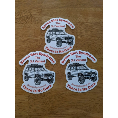 3 for $10. The XJ Variant Sticker