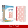 NIV Bible for Kids, Cloth Over Board, Pink, Red Letter Edition, Comfort Print: Thinline Edition