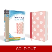 NIV Bible for Kids, Cloth Over Board, Pink, Red Letter Edition, Comfort Print: Thinline Edition