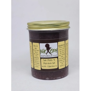 Natural Sea Moss & Aloe Vera Gel with Elderberry1