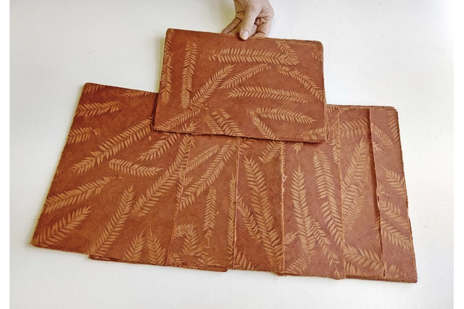 A4 Veg Dyed Fern A4 Veg Dyed Fern