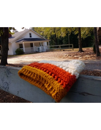 Candy Corn Fable Earwarmer
