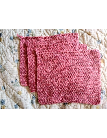 Red Farmhouse Washcloths