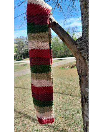 Retro Holiday Scarf
