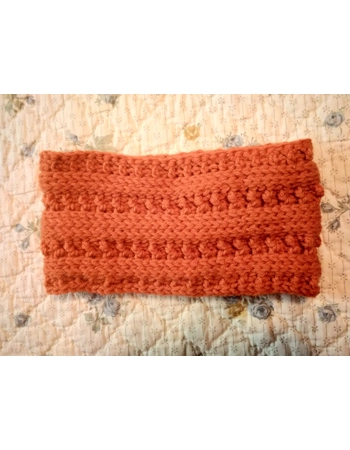 Rusted Orange Fable Earwarmer