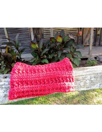 Red Sparkle Earwarmer