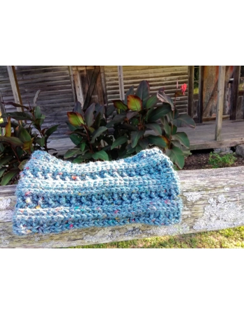 Blue Tweed Earwarmer Blue Tweed Earwarmer