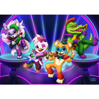 Glamrock animatronics Fnaf Glamrock animatronics Fnaf