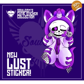 Lust Unicorn sticker