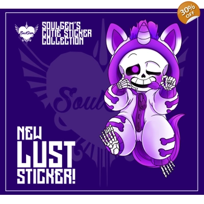 Lust Unicorn sticker