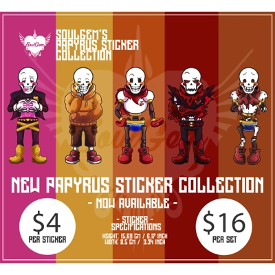 Papyrus set 1 Papyrus set 1