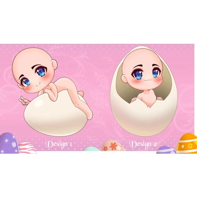 Easter Chibi Png+ model