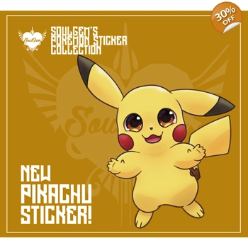 Pikachu sticker