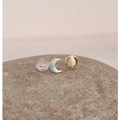 Sun and Moon studs