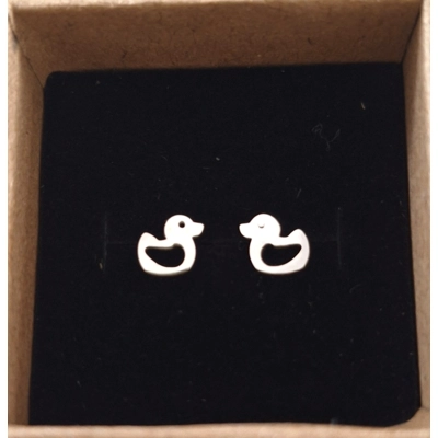 Duck stud earrings Duck stud earrings